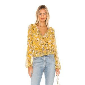Show me your mumu yellow blouse